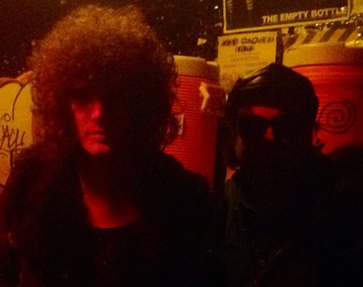 Ellis with James Bagshaw