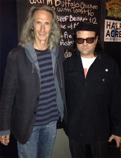 with Lenny Kaye